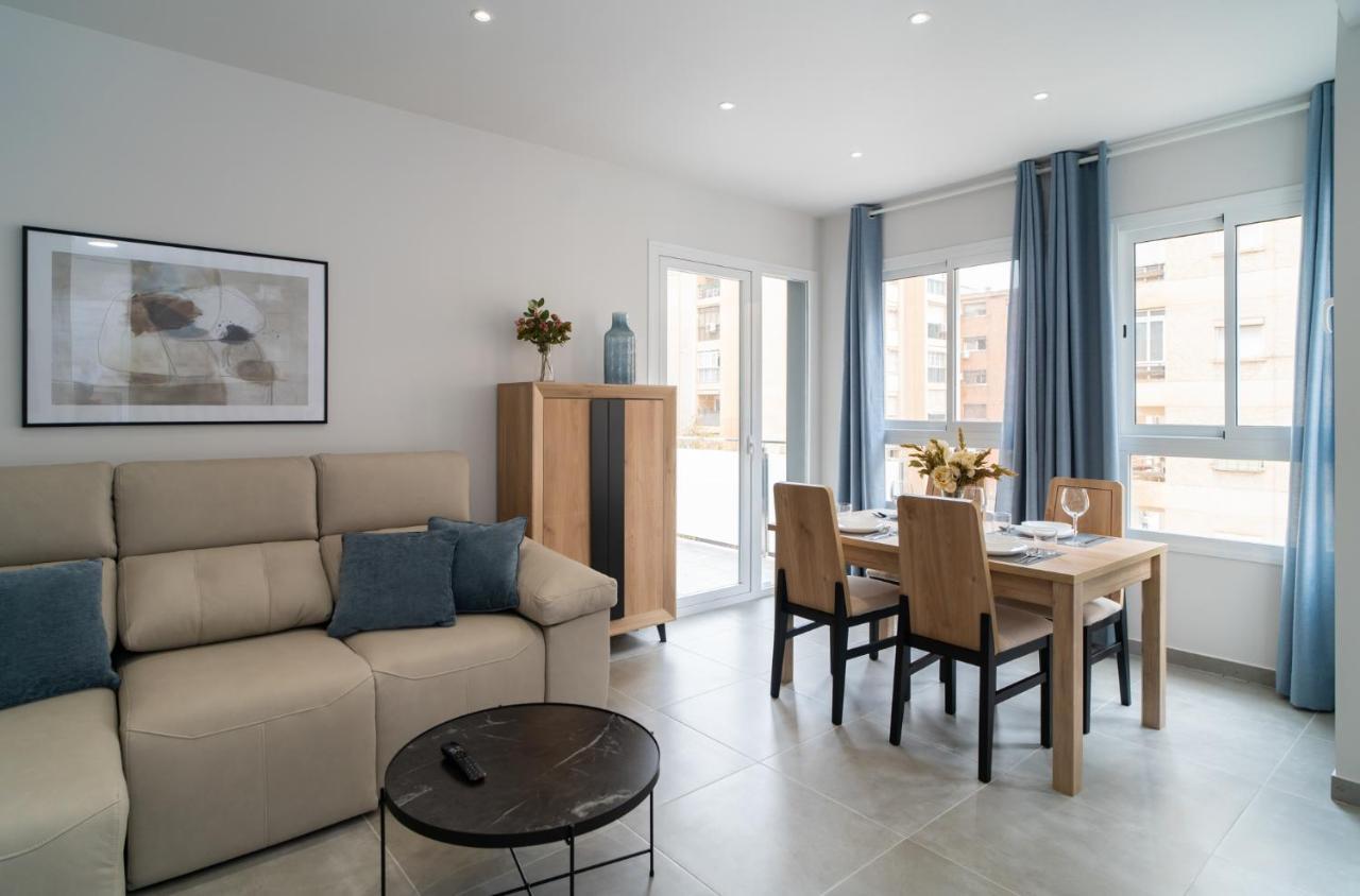 Aac Malaga - Apartamento Con Terraza, Muy Amplio, Totalmente Equipado, Cerca Del Centro Y Nuevo! Buitenkant foto