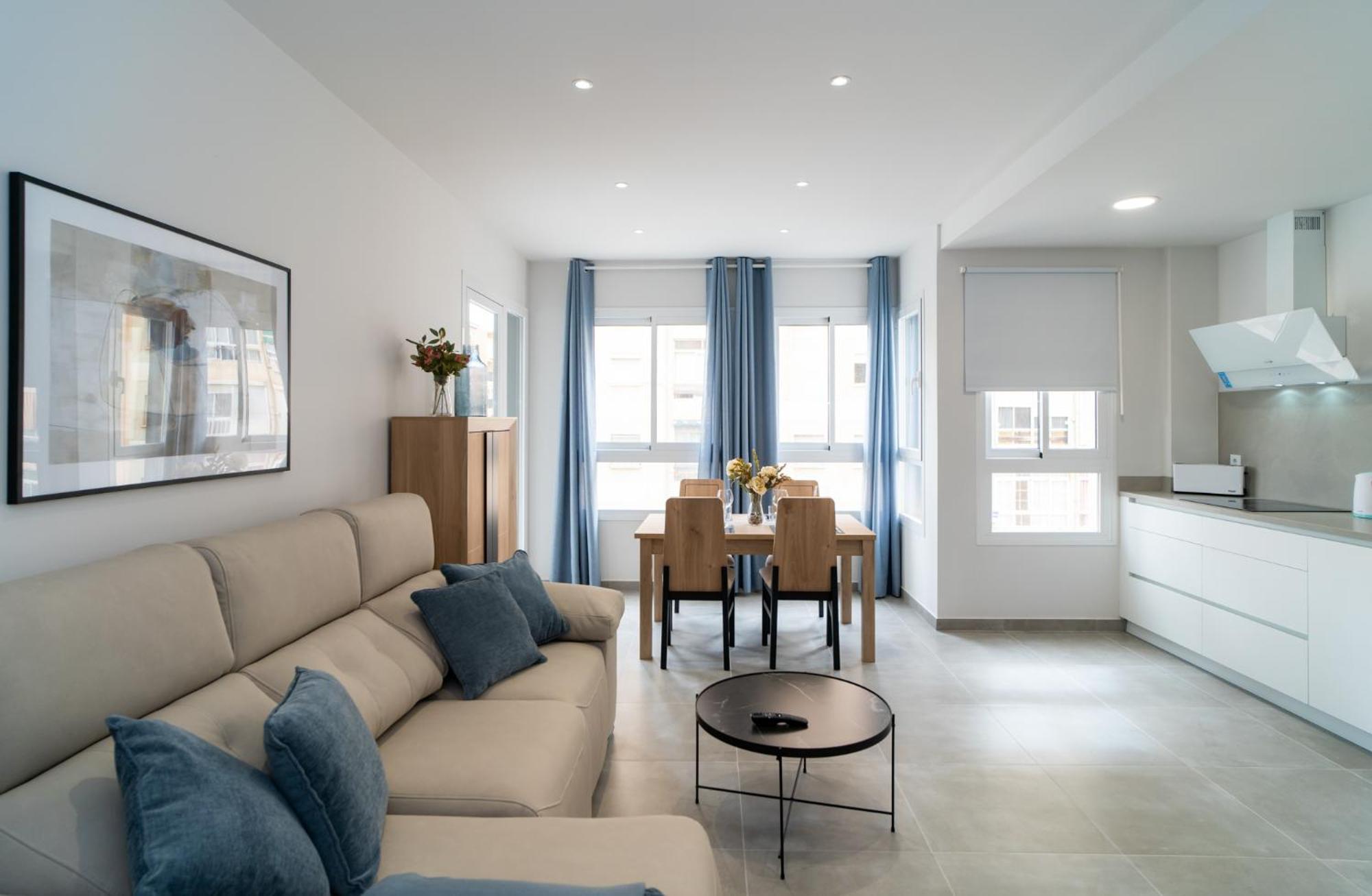 Aac Malaga - Apartamento Con Terraza, Muy Amplio, Totalmente Equipado, Cerca Del Centro Y Nuevo! Kamer foto